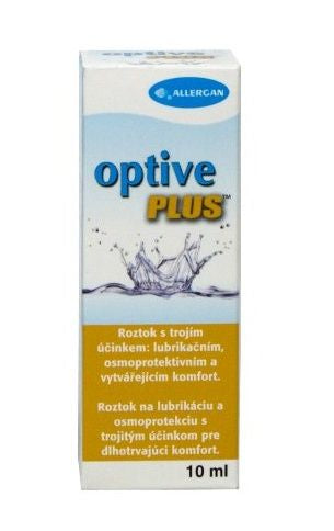 Optive Plus eye drops 10 ml