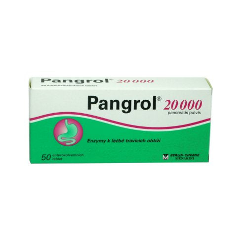 Pangrol 20000 - 50 tablets