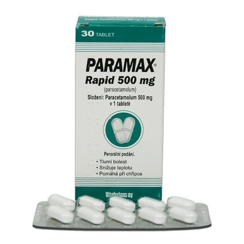 Paramax Rapid 500 mg 30 tablets