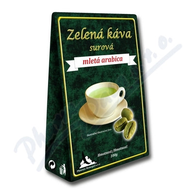 Raw green coffee 100 g