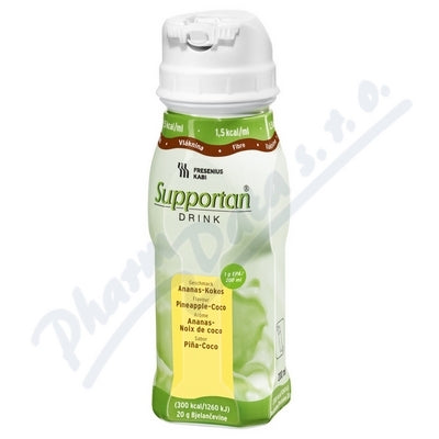 SUPPORTAN DRINK PINEAPPLE-COCONUT 4 x 200 ml