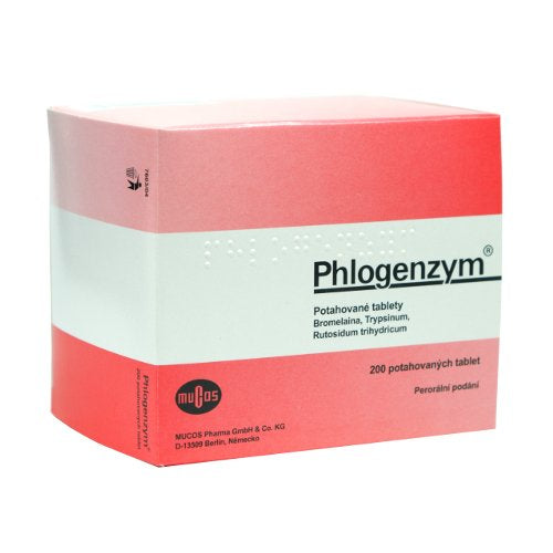 Mucos Phlogenzym 200 tablets