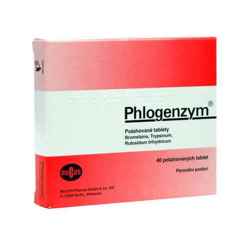 Mucos Phlogenzym 40 tablets