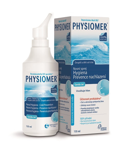 Physiomer Gentle Jet & Spray nasal spray 135 ml