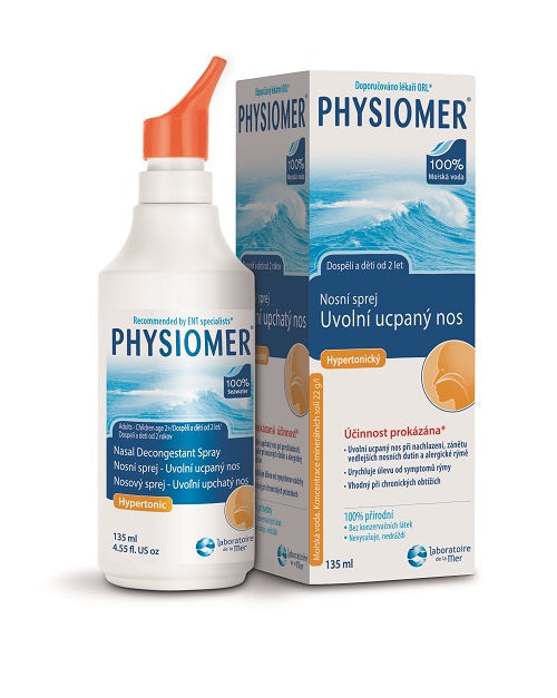 Physiomer Hypertonic nasal spray 135 ml