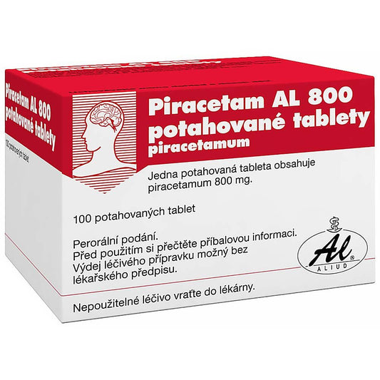 Piracetam AL 800 mg 100 film-coated tablets