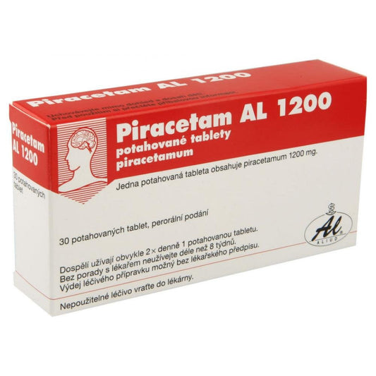 Piracetam AL 1200 mg 30 film-coated tablets