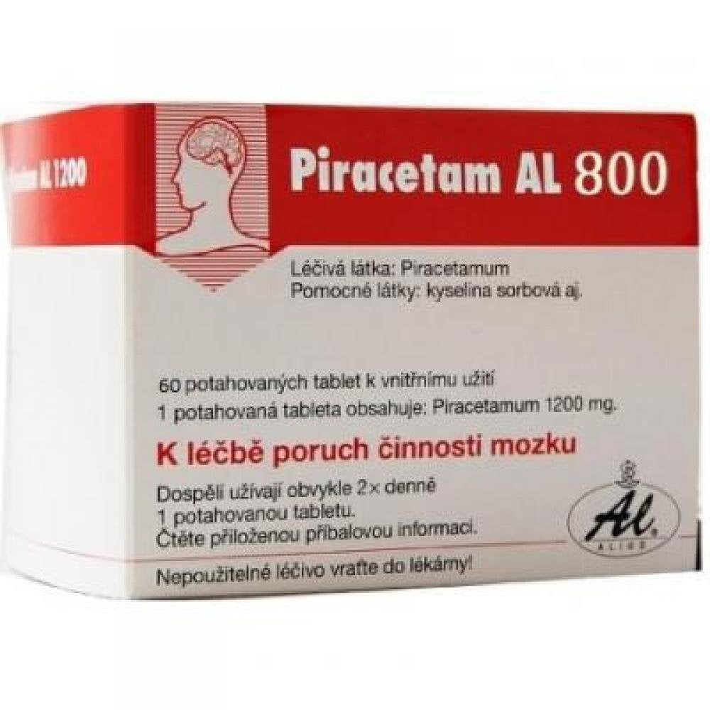 Piracetam AL 800 mg 60 film-coated tablets