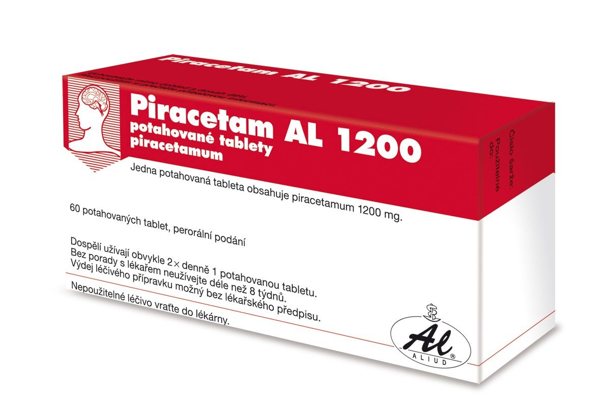 Piracetam AL 1200 mg 60 film-coated tablets