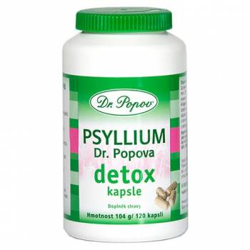 Dr. Popov Psyllium Detox 120 capsules