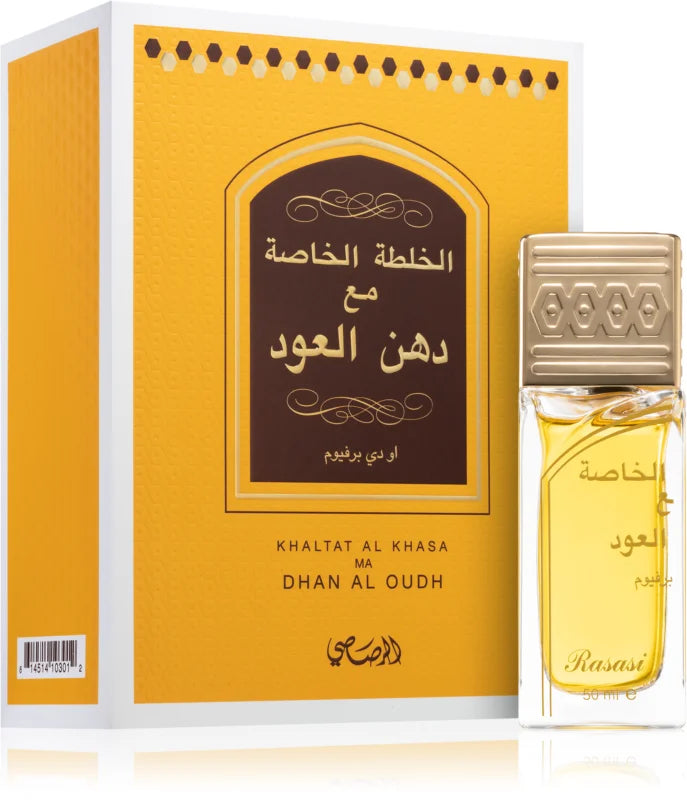 Rasasi Khaltat Al Khasa Ma Dhan Al Oudh Unisex Eau de Parfum 50 ml