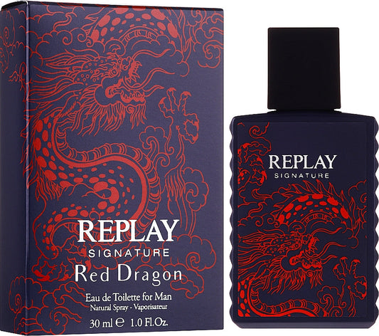 Replay Signature Red Dragon Man Eau de Toilette 30 ml