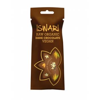 Iswari BIO RAW Chocolate candy lucuma vanilla 61% cocoa 40 g