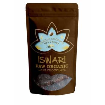 Iswari BIO RAW Chocolate candy vanilla 60% cocoa 200 g