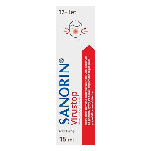 Sanorin Virustop nasal spray 15 ml