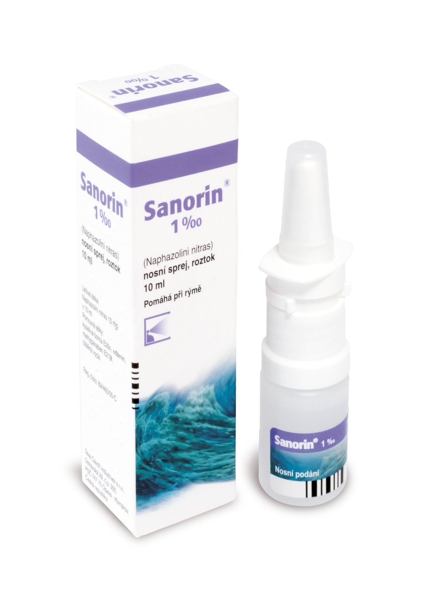 Sanorin 1% nasal spray 10 ml