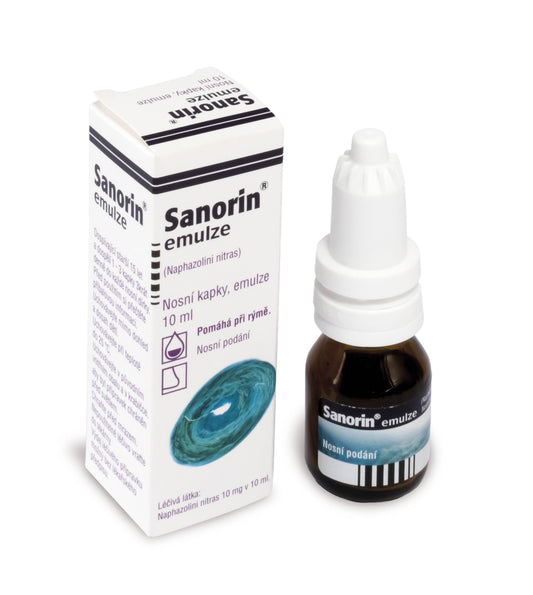 Sanorin nasal drops emulsion 10 ml