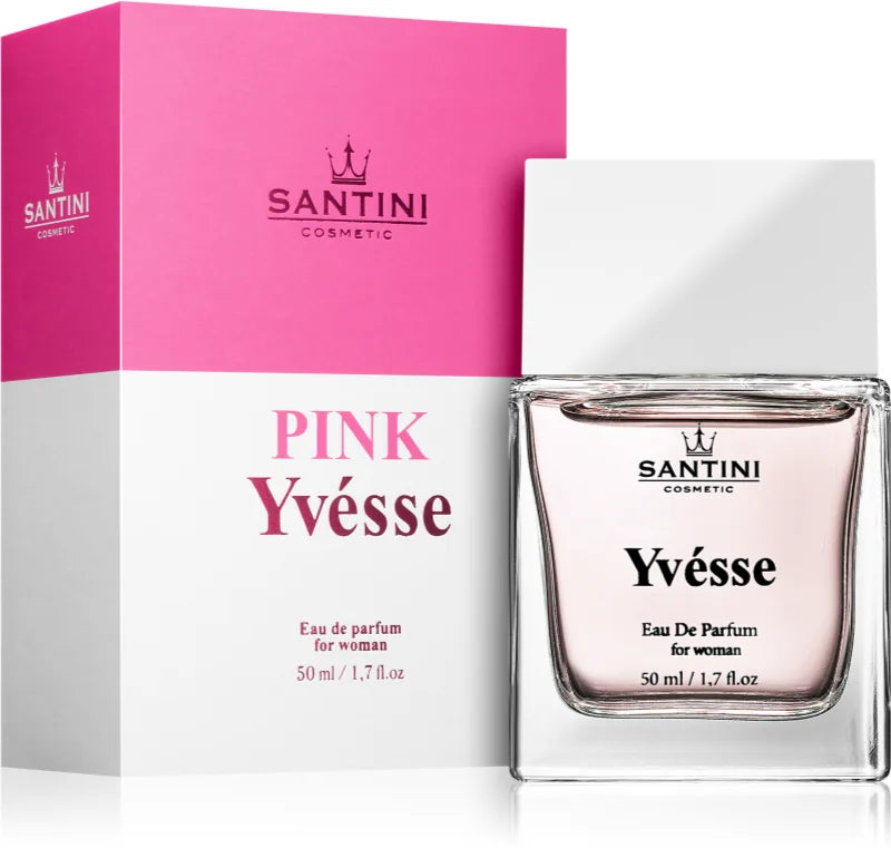 SANTINI Cosmetic Pink Yvésse Eau de Parfum for woman 50 ml