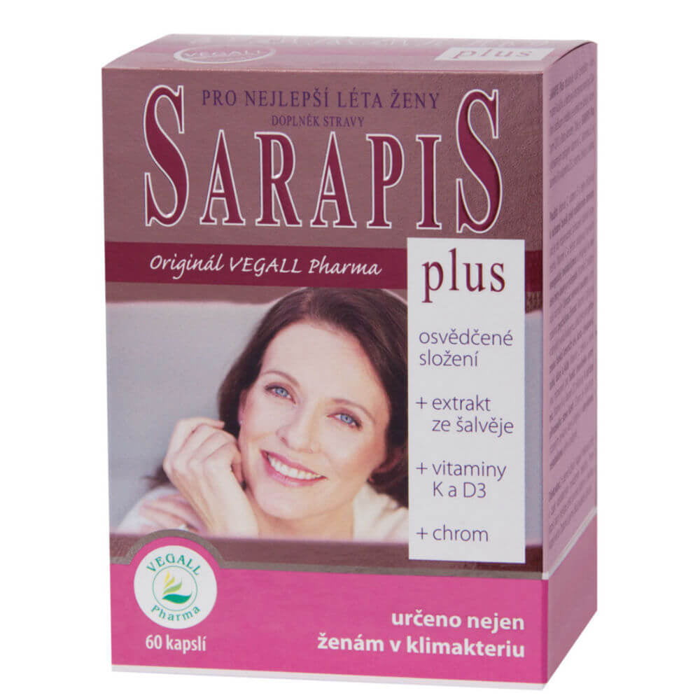 Sarapis Plus 60 capsules dietary supplement for women