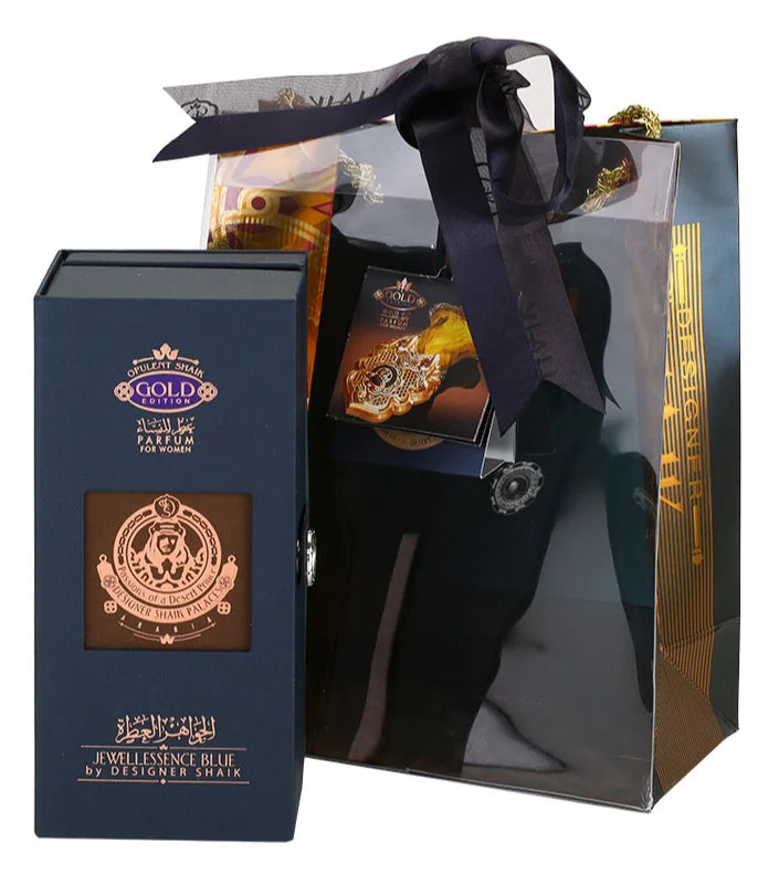 Opulent Shaik Gold Edition Jewellessence Blue Eau De Parfum 40 ml