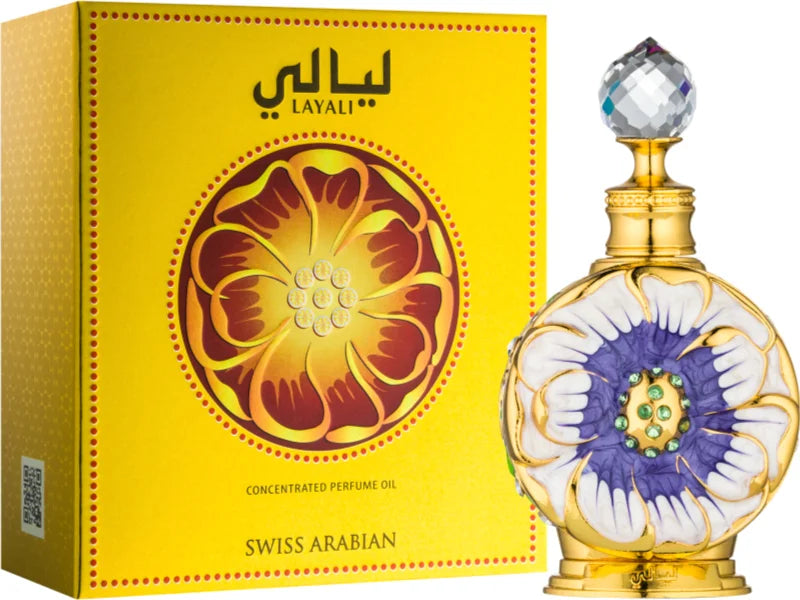 Swiss Arabian Layali Concentrated Perfume Oil 15 ml