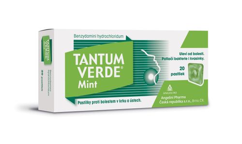 Tantum verde Mint 3 mg 20 lozenges