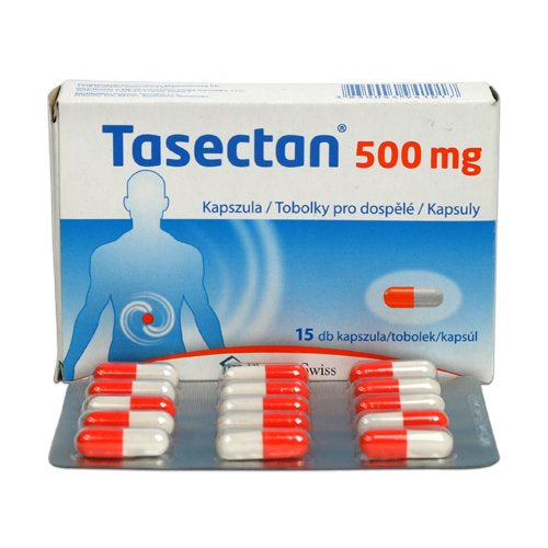 Tasectan 500 mg / 15 capsules