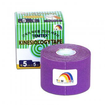 TEMTEX Kinesio tape 5 cm x 5 m violet tape