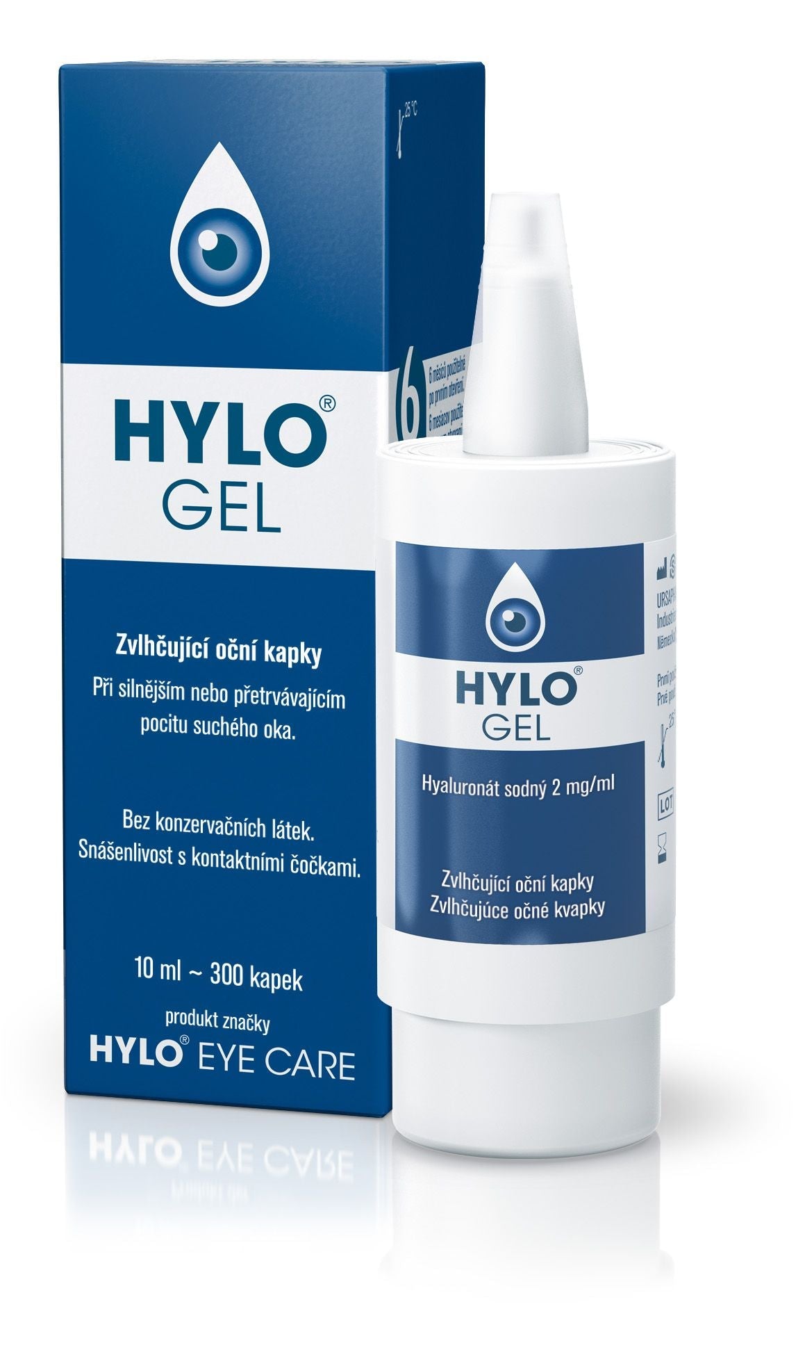 HYLO GEL eye drops 10 ml