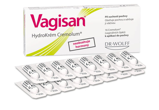 Vagisan Hydro Cremolum 16 suppositories