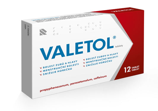 Valetol 12 tablets