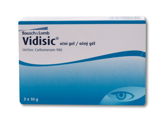 Bausch & Lomb Vidisic Eye Gel 3x10 g