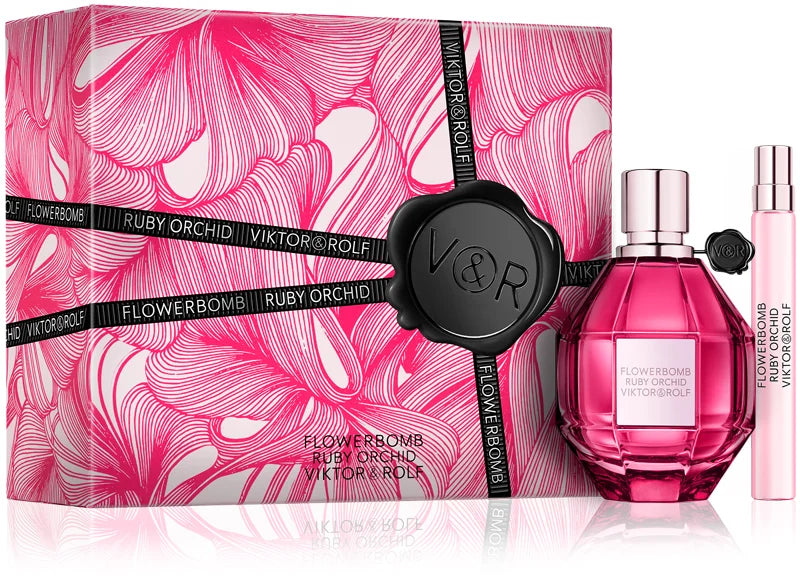 Viktor & Rolf Flowerbomb Ruby Orchid perfume gift set