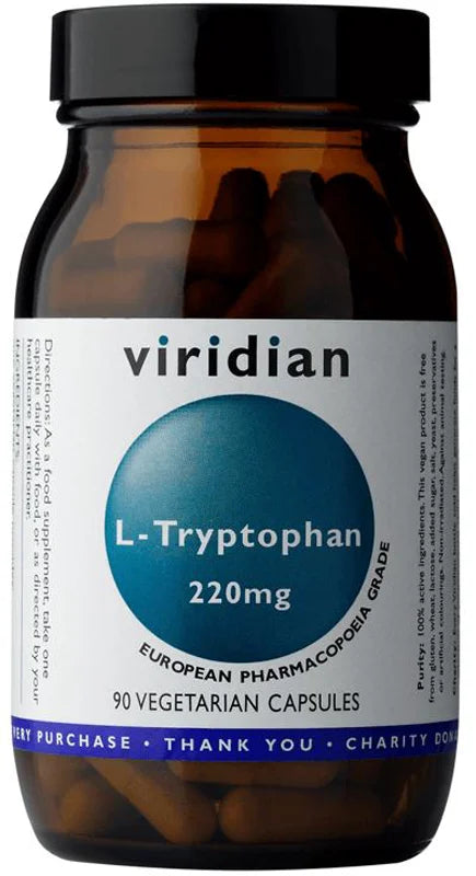 Viridian Nutrition L-Tryptophan 220 mg 90 capsules