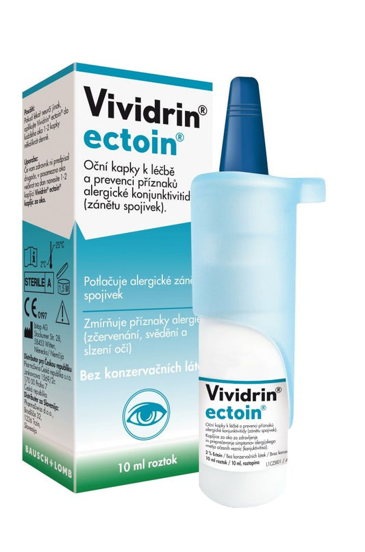 Vividrin ectoin 10 ml Eye drops