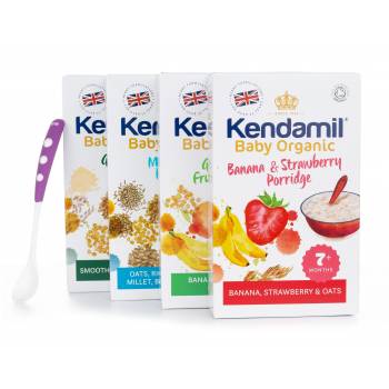 Kendamil Baby Organic Porridge set of 4 + gift