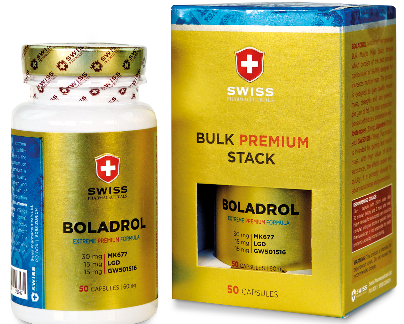 Swiss Pharma BOLADROL 50 capsules