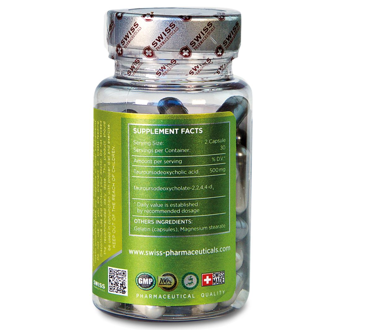 Swiss Pharmaceuticals TUDCA 60 capsules