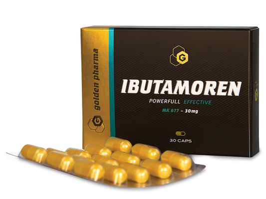 Golden Pharma IBUTAMOREN (MK-677) 30 mg 30 capsules