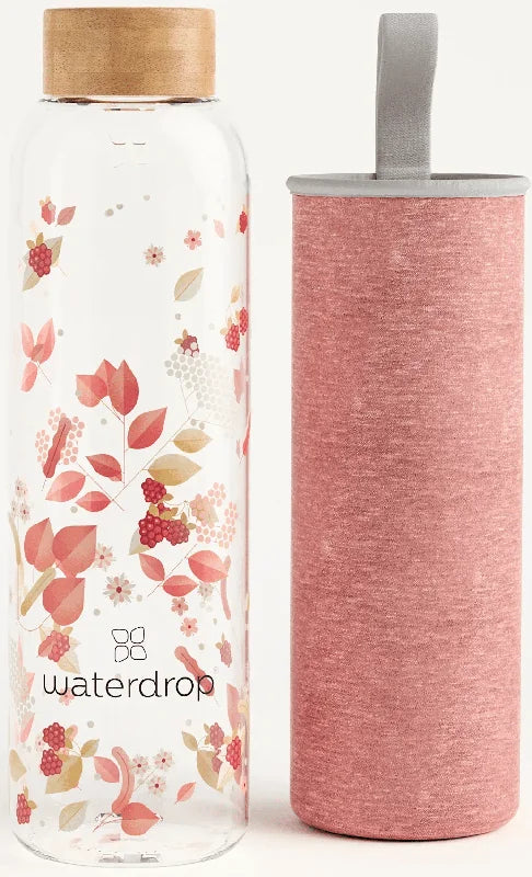 Waterdrop Glass Edition Water Bottle 600 ml Flair