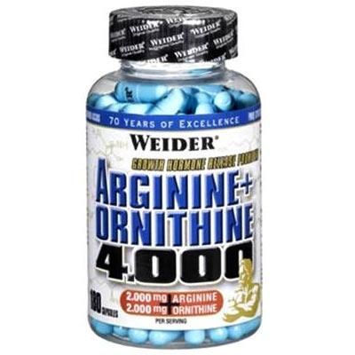 WEIDER Arginine + Ornithine 4.000 - 180 capsules