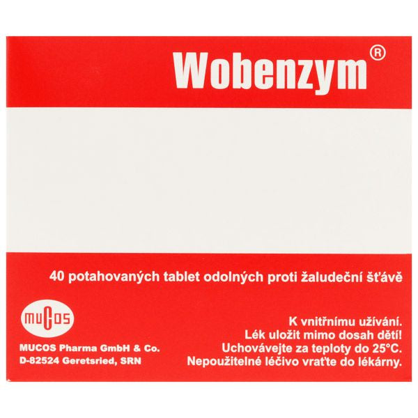 Mucos Wobenzym against inflammation 40 tablets