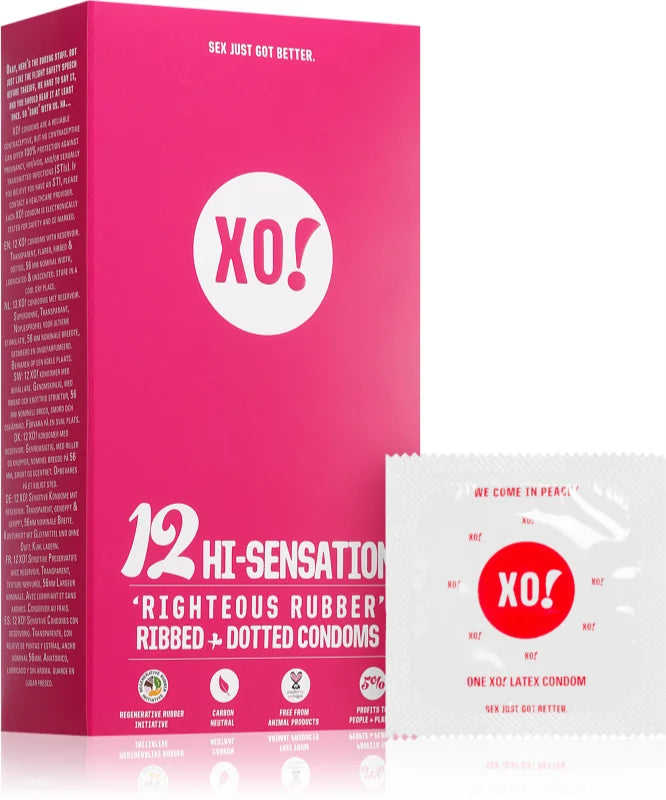 XO Hi Sensation Condoms 12 pcs