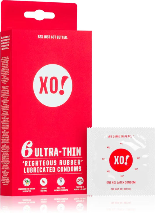 XO Ultra Thin Condoms 6 pcs