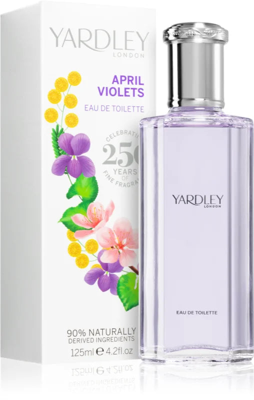 Yardley April Violets eau de toilette for women 125 ml