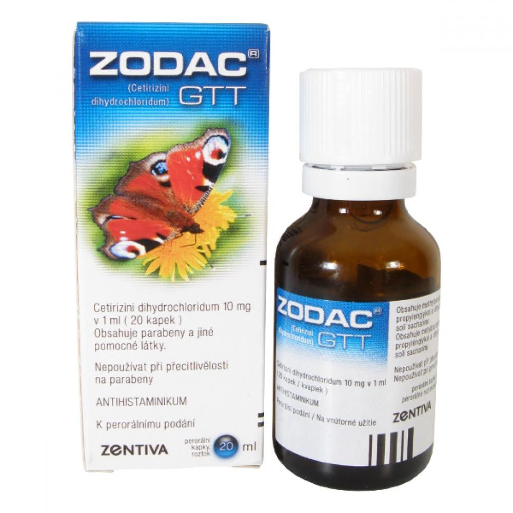 Zodac GTT oral drops, 20 ml solution